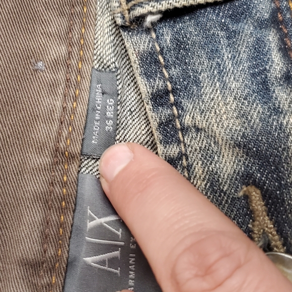 Vintage Men's Armani Exchange Denim Lot of 3 Size 36 - Picture 10 of 14